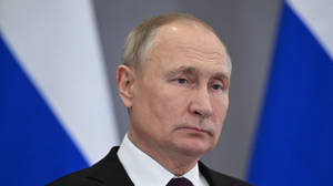 Headshot Photo Of Vladimir Putin Wallpaper