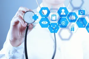 Healthcare Stethoscope Symbols Wallpaper