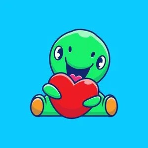 Heart Aesthetic Dino Wallpaper