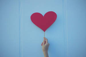 Heart On A Stick Wallpaper