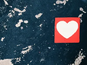 Heart On Globe Wallpaper