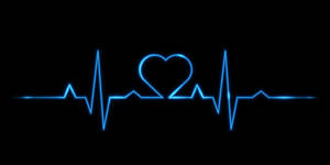Heart Rate Line Dark Heart Wallpaper