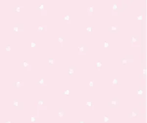Heart White Pattern On Pink Wallpaper