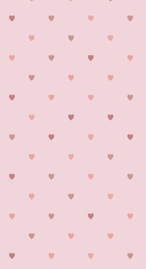 Hearts Simple Iphone Wallpaper