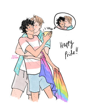 Heartstopper Celebrating Pride Wallpaper