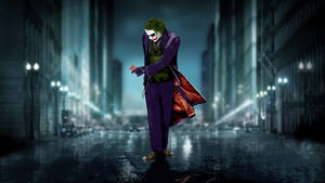 Heath Ledger Joker Dancing Wallpaper