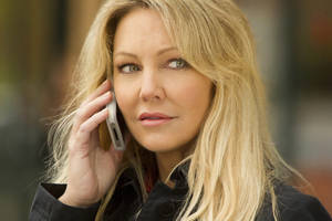 Heather Locklear On Phone Wallpaper