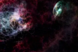 Heaven Multicolored Abstract Art Wallpaper