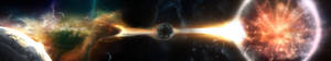 Heavenly Bodies Triple Monitor Wallpaper