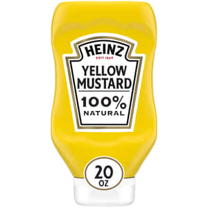 Heinz Yellow Mustard Bottle100 Percent Natural Wallpaper