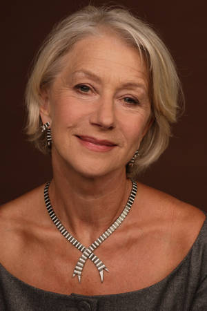 Helen Mirren Celebrity Timeless Beauty Wallpaper