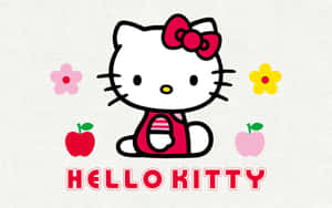 Hello Kitty And Friends Sharing A Special Moment Together Wallpaper