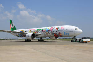 Hello Kitty Eva Air Wallpaper