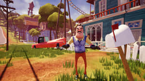 Hello Neighbor Standing Wallpaper