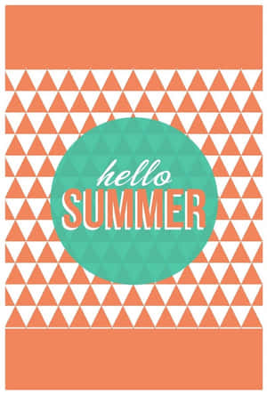 Hello Summer Vector | Price 1 Credit Usd $1 Wallpaper