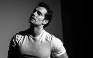 Henry Cavill Bw Studio Portrait Wallpaper