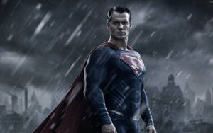 Henry Cavill In Superman Suit Wallpaper