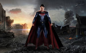 Henry Cavill Is Dc Superman Wallpaper