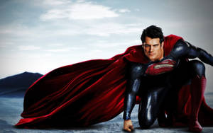 Henry Cavill Superman Promo Shot Wallpaper