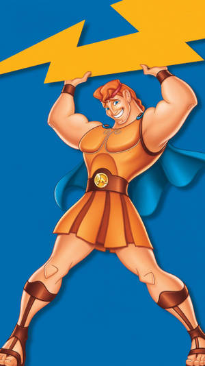 Hercules Carrying Lighting Wallpaper