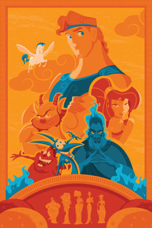 Hercules Movie Poster Wallpaper