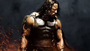 Hercules Wearing Body Armor Wallpaper