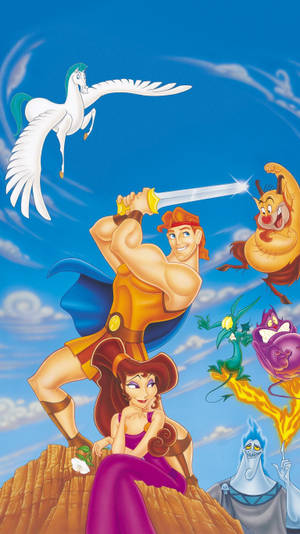 Hercules With Drawn Sword Wallpaper