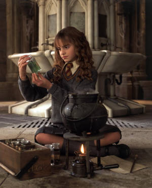 Hermione Potions Harry Potter Phone Wallpaper