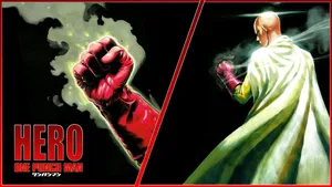 Hero Punch Saitama Wallpaper