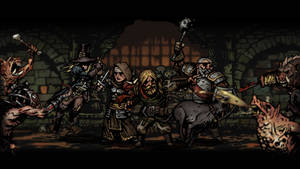 Heroes In Fight Darkest Dungeon Wallpaper