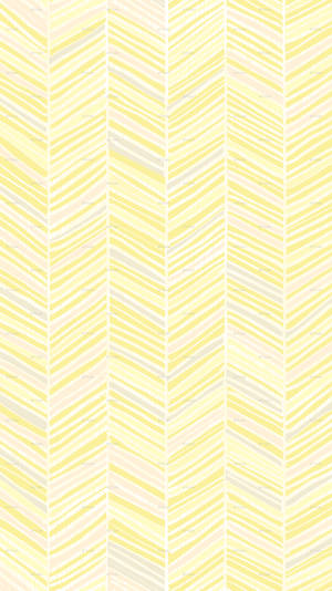 Herringbone Pastel Yellow Aesthetic Wallpaper