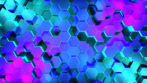 Hexagon 4k - Capturing The Perfect Geometric Moment Wallpaper