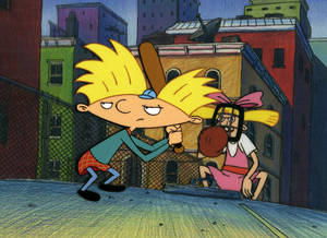 Hey Arnold Helga Baseball Wallpaper