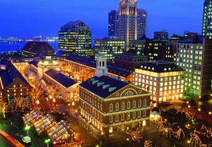 High-angle Shot Faneuil Hall Wallpaper