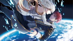 High-octane Action In An Anime World Wallpaper