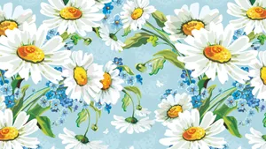 High-performance Daisy Laptop Wallpaper