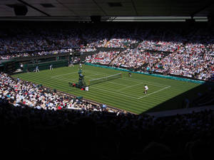 High-quality Wimbledon Tennis Court Photograph Wallpaper