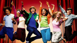 High School Musical Movie Jump Shot Wallpaper