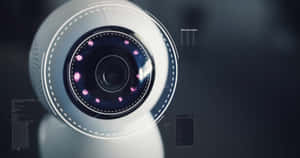 High-tech Mini Ptz Security Camera Wallpaper