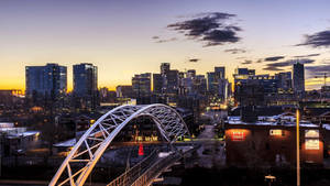 Highland Bridge In Denver Wallpaper