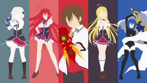 Highschool Dxd Collage Wallpaper
