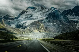 Highway Icefields Parkway Wallpaper