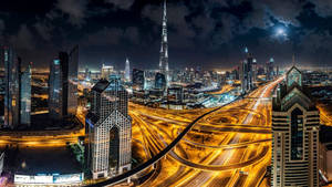 Highways In Dubai Wallpaper