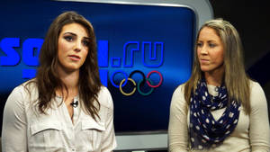 Hilary Knight And Meghan Duggan Interview Wallpaper