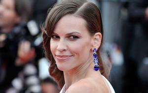 Hilary Swank Shines At The 67th Annual Cannes Film Festival Wallpaper