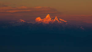 Himalayas Minimalist Nature Wallpaper