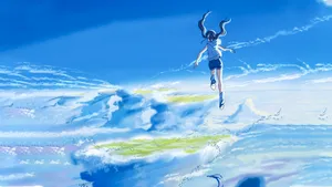 Hina Amano Weathering With You Makoto Shinkai Wallpaper