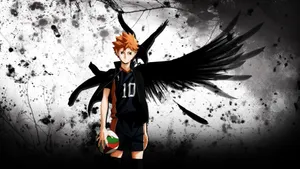 Hinata Shouyou Haikyuu Black Wings Wallpaper