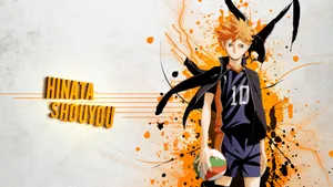 Hinata Shouyou Haikyuu Orange Aesthetic Wallpaper