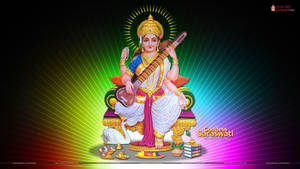 Hindu God Saraswati Wallpaper